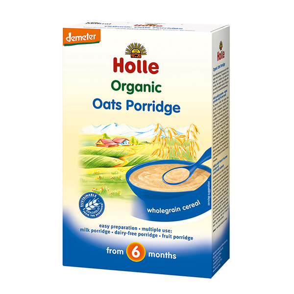 holle organic oats porridge